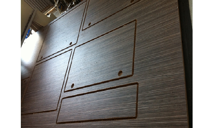 corte de melamina personalizado